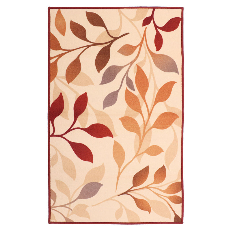 Rustic Leaves Anti-Skid Carpet