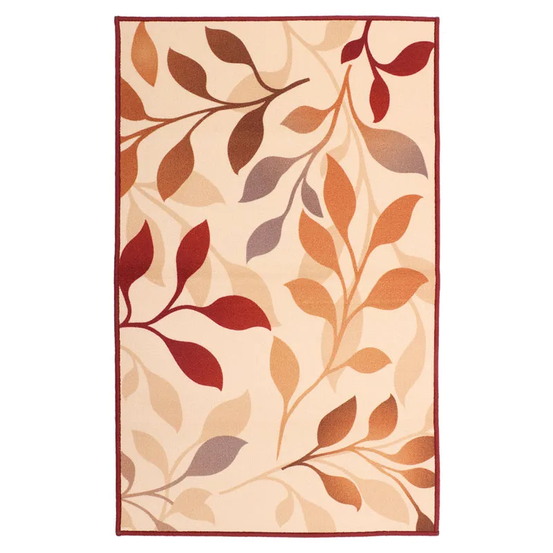Rustic Leaves Anti-Skid Carpet media 1
