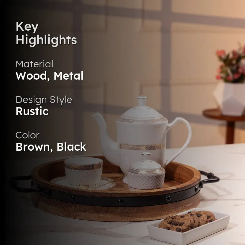 IronGrip Wood Serving Trays media 2