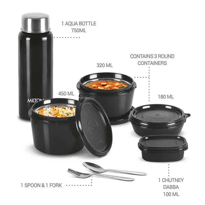 Milton Bistro Spill-Proof Lunch Box - Eight Piece Set media 10