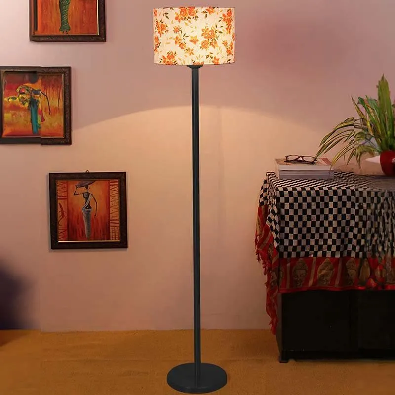Orange Candy Floor Lamp media 1