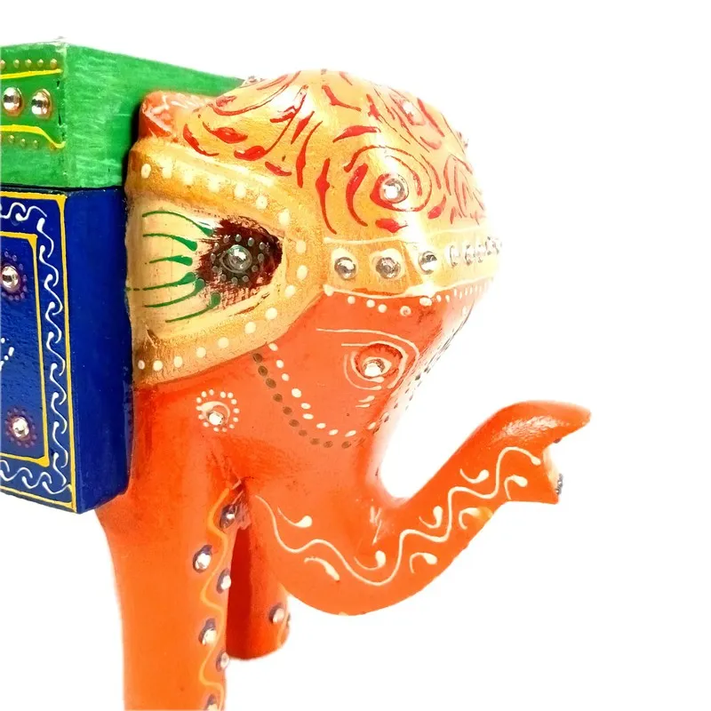 Grand Wooden Elephant Regal Jewel Box media 5