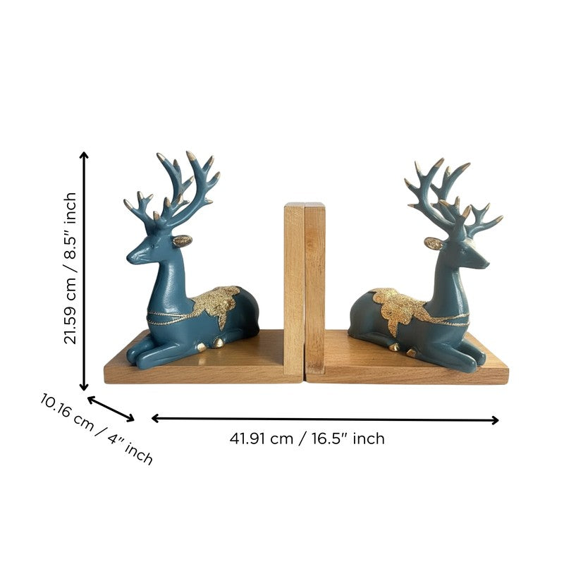 Veloura Resin Book End - Set of Two media 6