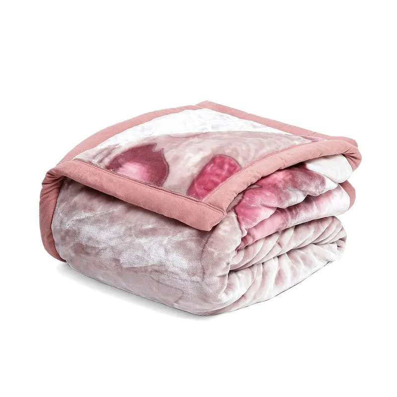 Monte Carlo Blush Whisper Blanket - 1000 GSM media 5