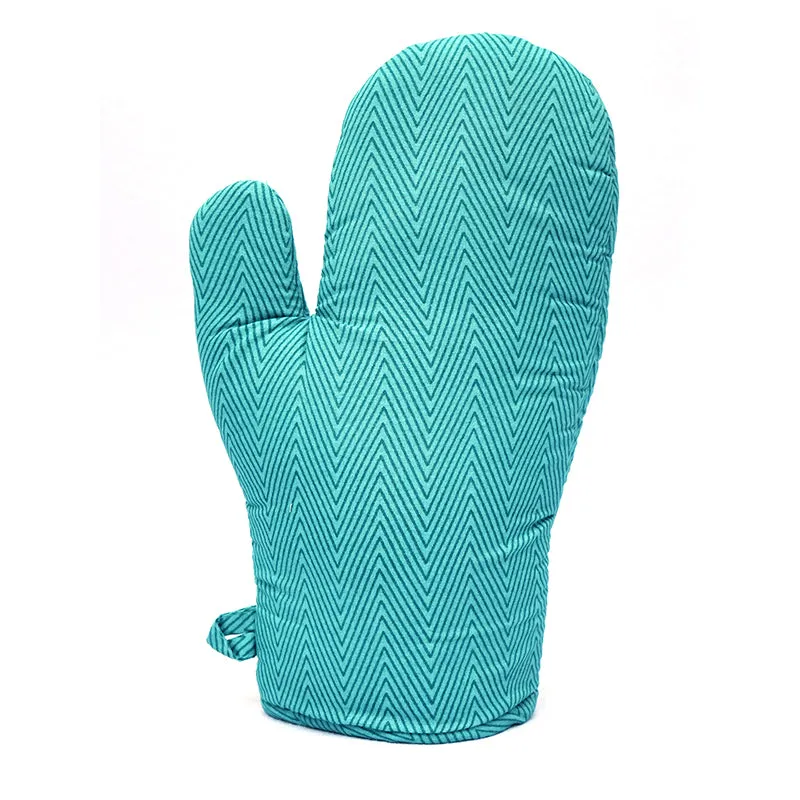 Swayam Keras Kitchen Gloves (Teal) - Set Of Two media 6
