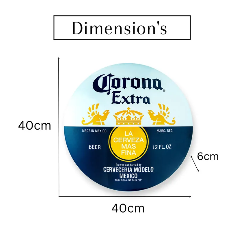 Corona Extra Button Metal Wall Accent media 5
