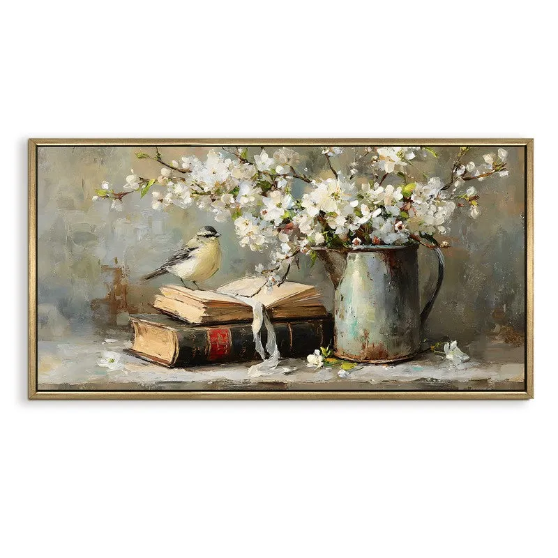 Rustic Harmony Canvas Wall Painting With Frame media 3