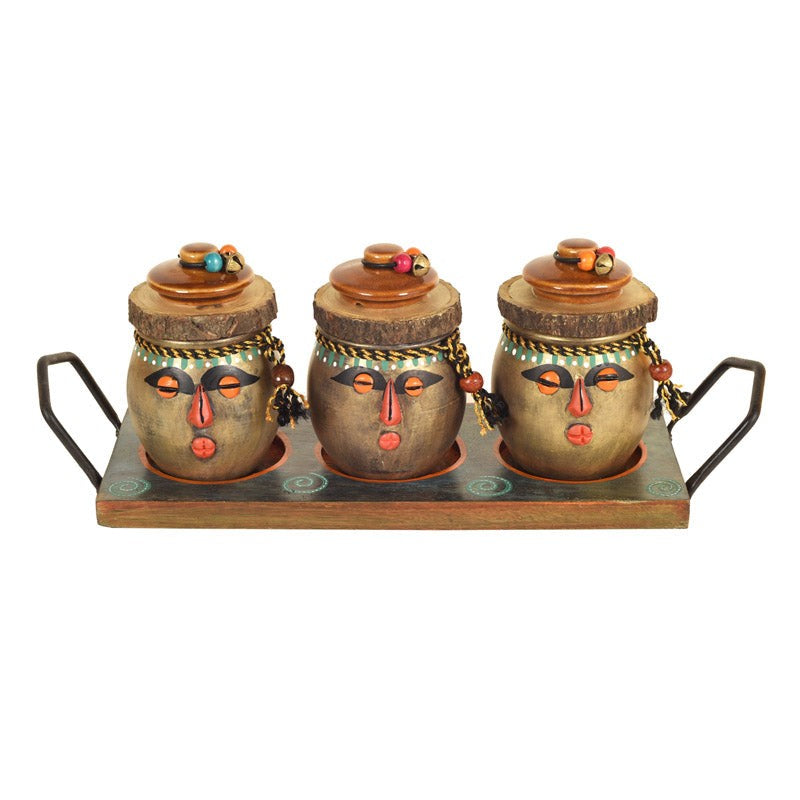 Bhiva Handcrafted Condiment Set - Four Piece Set media 6