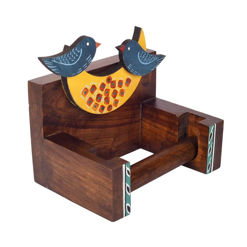 Elegant Tanush Wall Mounted Wooden Napkin Holder media 5