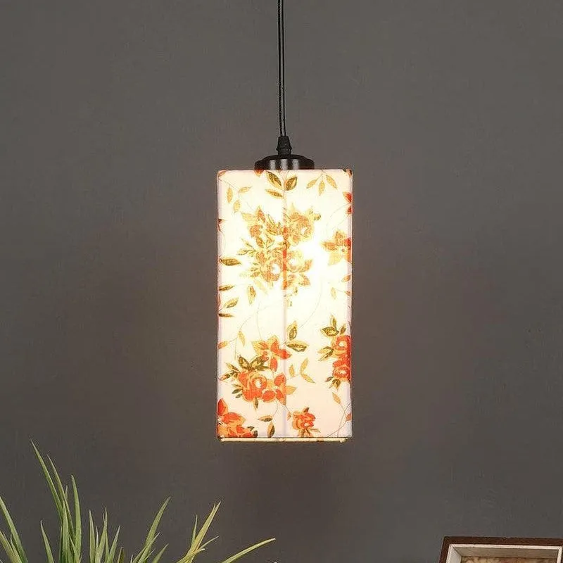 Orange Life Fabric Ceiling Lamp media 3