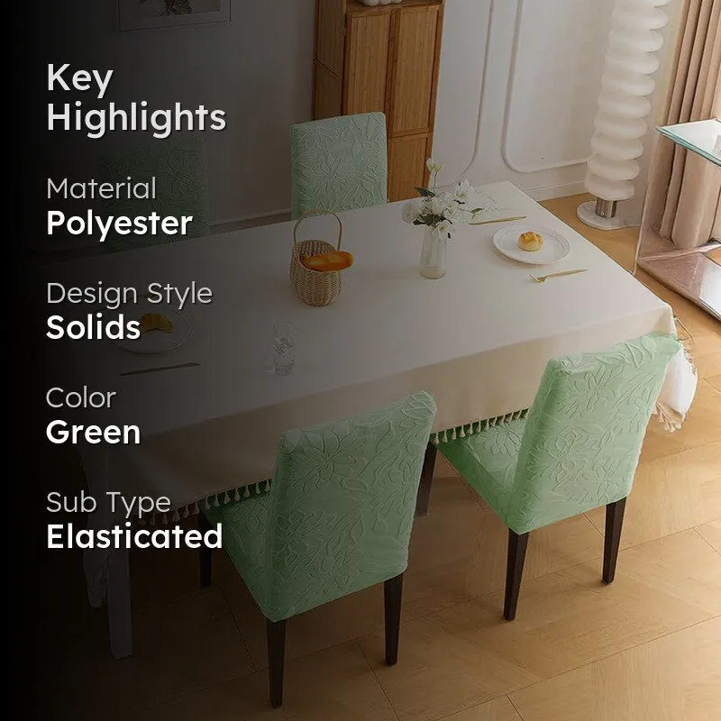 Serena Chair Cover (Light Green) - Set Of Four media 2