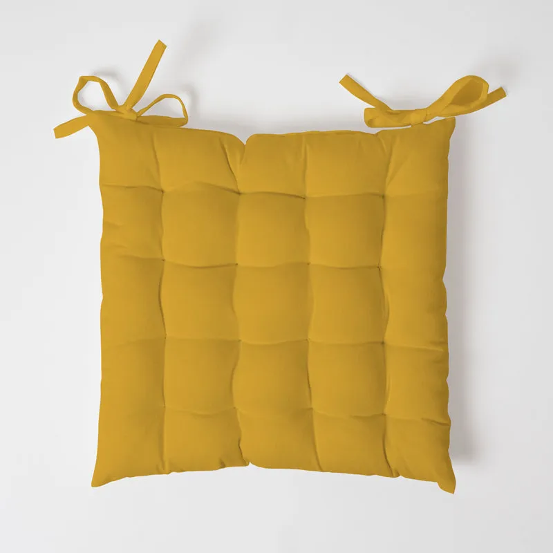 Rowan Chair Pad (Mustard Yellow) - Set Of Three media 4