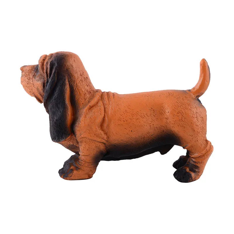 Sir Sniffs-a-lot Painted Polyresin Show Piece - Brown media 5