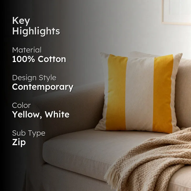 Fig Living Colouways Buttercream Cushion Cover media 2