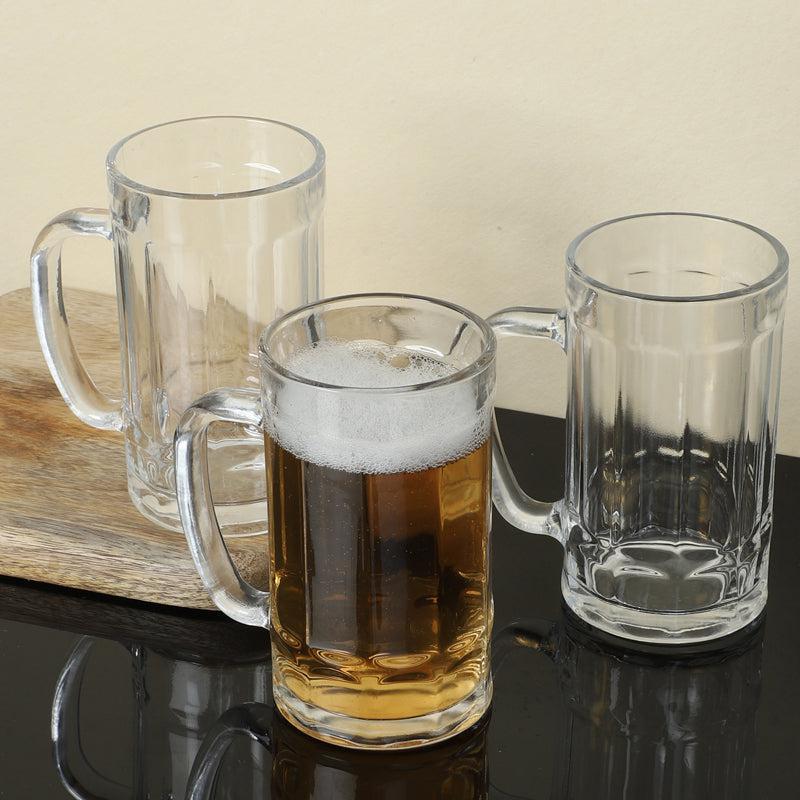 Vernon Beer Mug (400 ML) - Set Of Three media 4