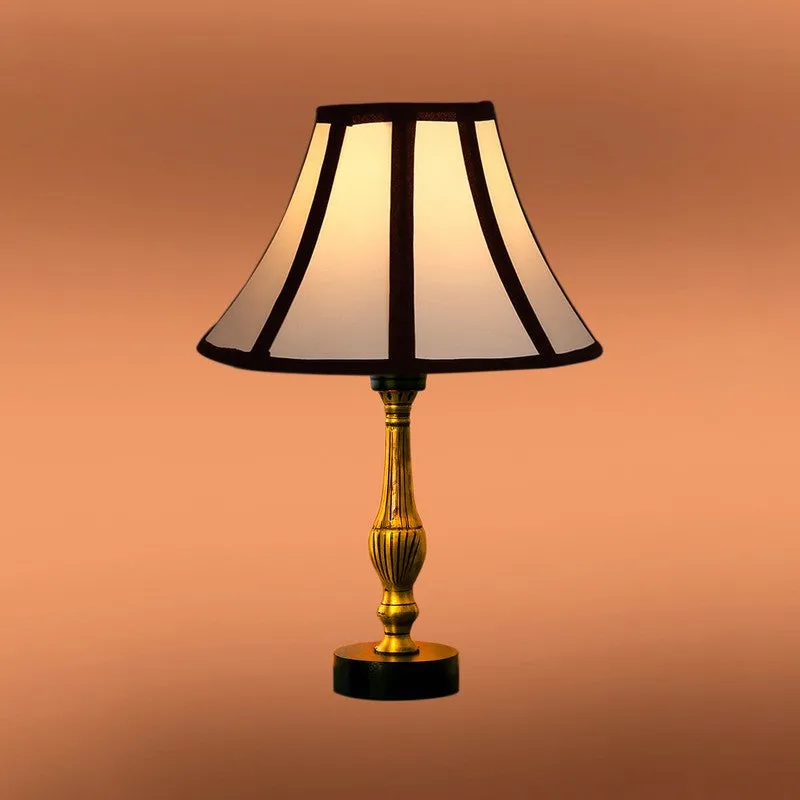 Aurelo Ero Wooden Table Lamp - White media 7