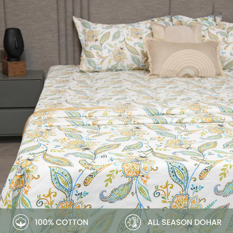 Urban Space Iris Reversible Dohar (Blue) - 150 GSM media 4