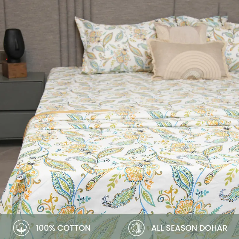 Urban Space Iris Reversible Dohar (Blue) - 150 GSM media 4