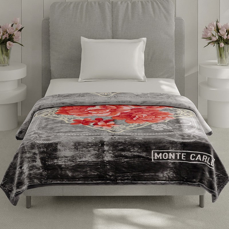 Monte Carlo Blush Bloom Blanket - 483 GSM