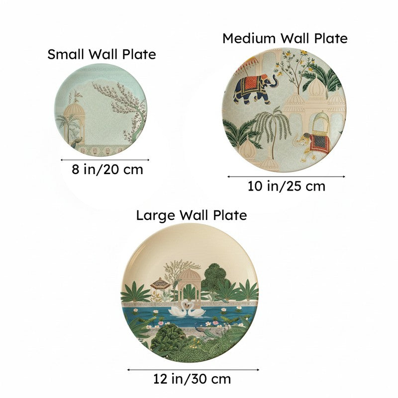 Serene Petal Metal Wall Plates - Set Of Three media 6