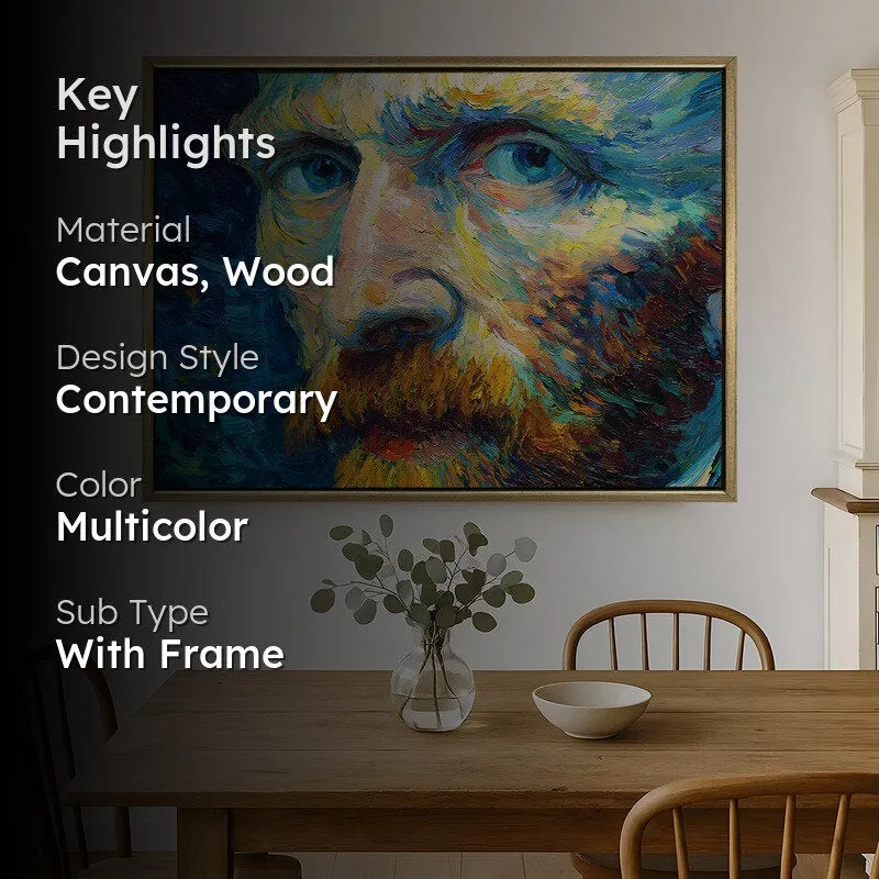 Painted Soul Canvas Wall Painting With Frame media 2