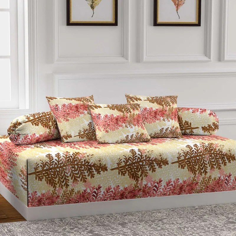Coralyn Printed Diwan Set - Six Piece Set media 3
