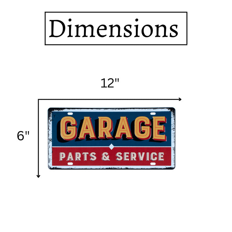 Garage Parts & Service Metal Wall Accent media 7