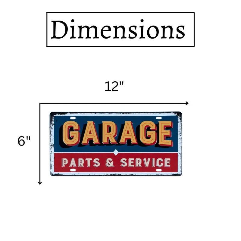 Garage Parts & Service Metal Wall Accent media 7