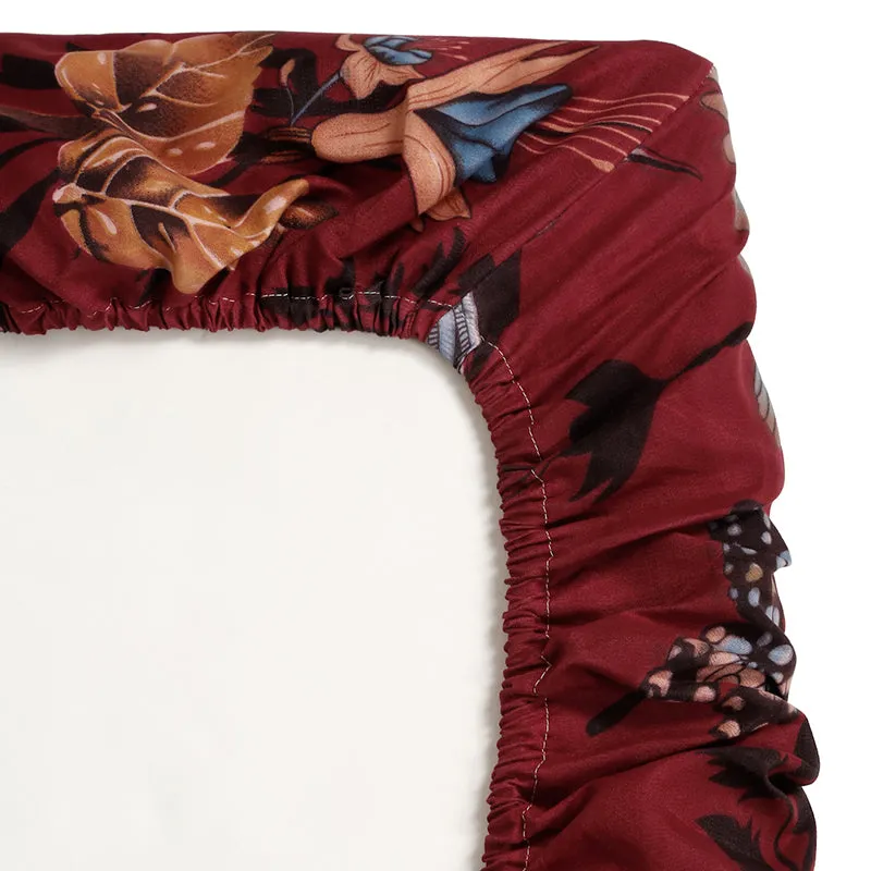Alma Fitted Bedsheet - 180 GSM media 9