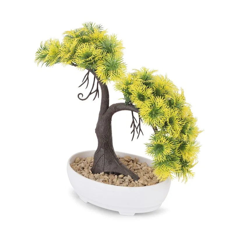 Emozen Bonsai Artificial Plant With Plastic Pot - 0.8 Feet media 4