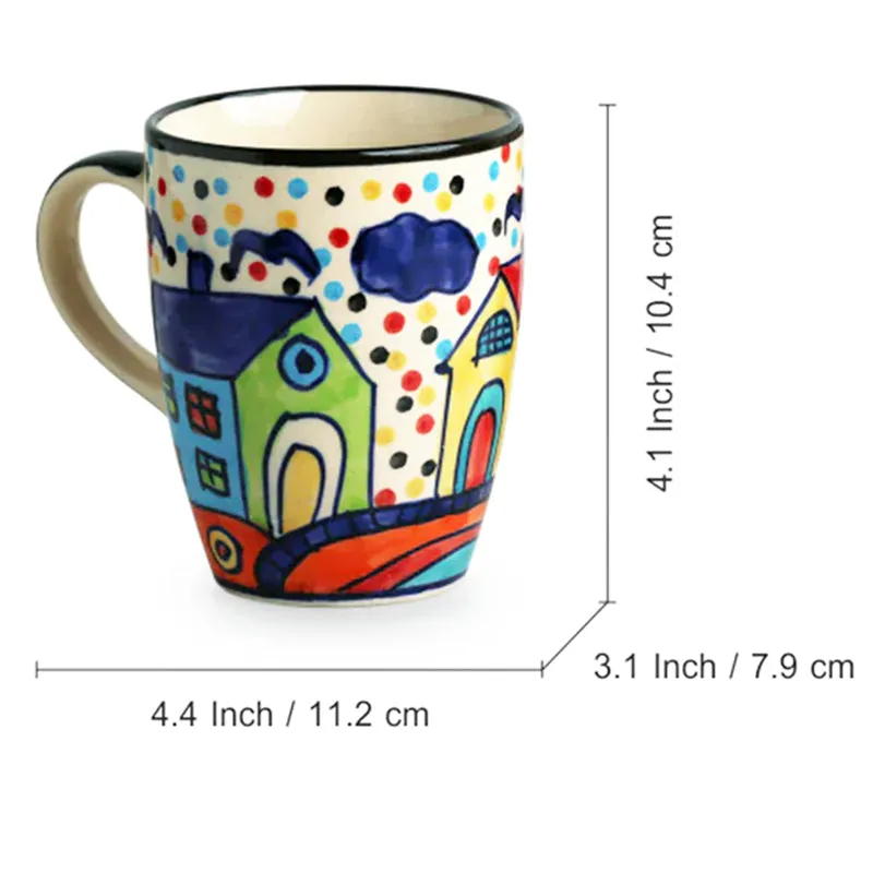 Coastal Ceramic Coffee Mug - Three Piece Set media 7