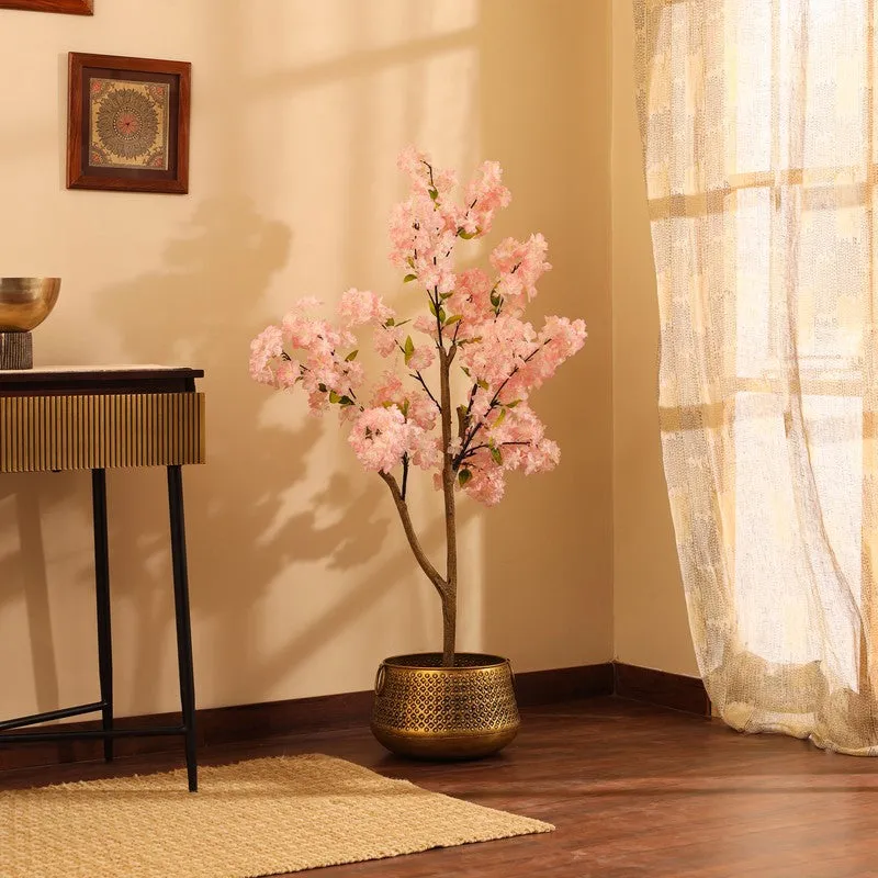 Artificial Cherry Plant With Pot - 4.2 ft media 5