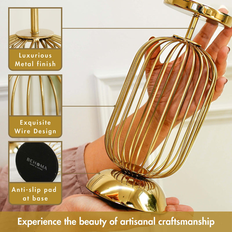 Aurin Metal Candle Holder media 7
