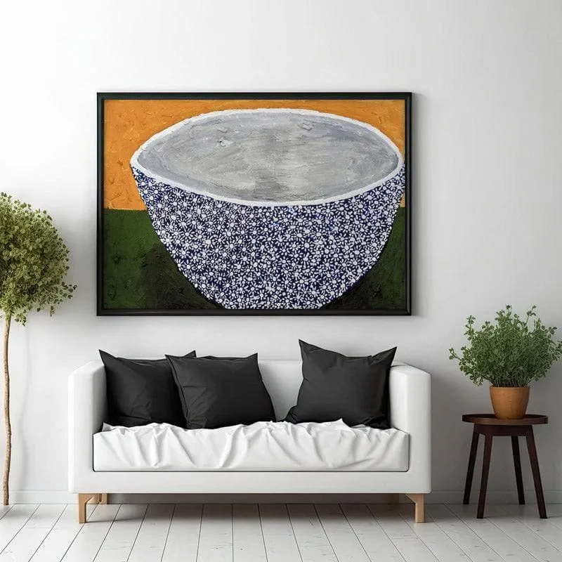 Murrae's Bowl Canvas Wall Painting - Black Frame media 3