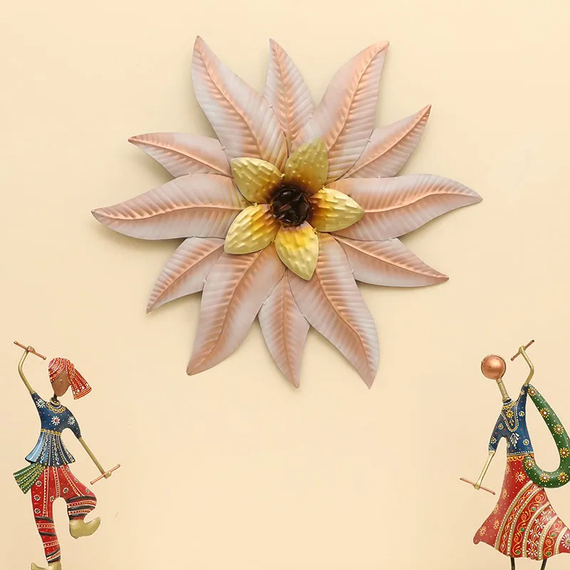 Forge Of Flora Metal Wall Accent - Pink media 1