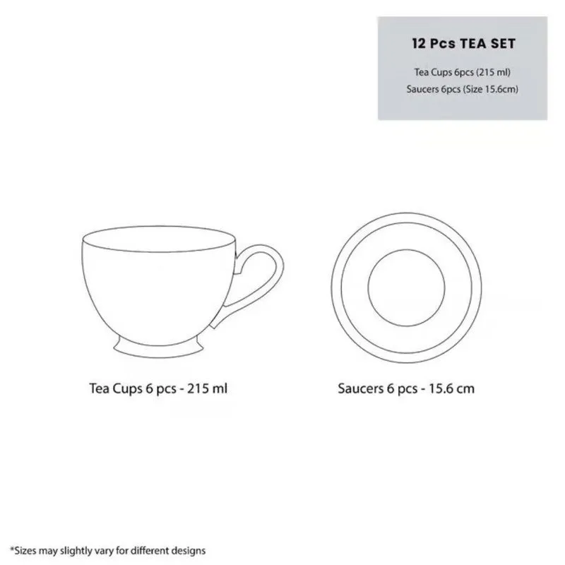 Drelix Cup & Saucer (215 mL) - Set of Six media 10