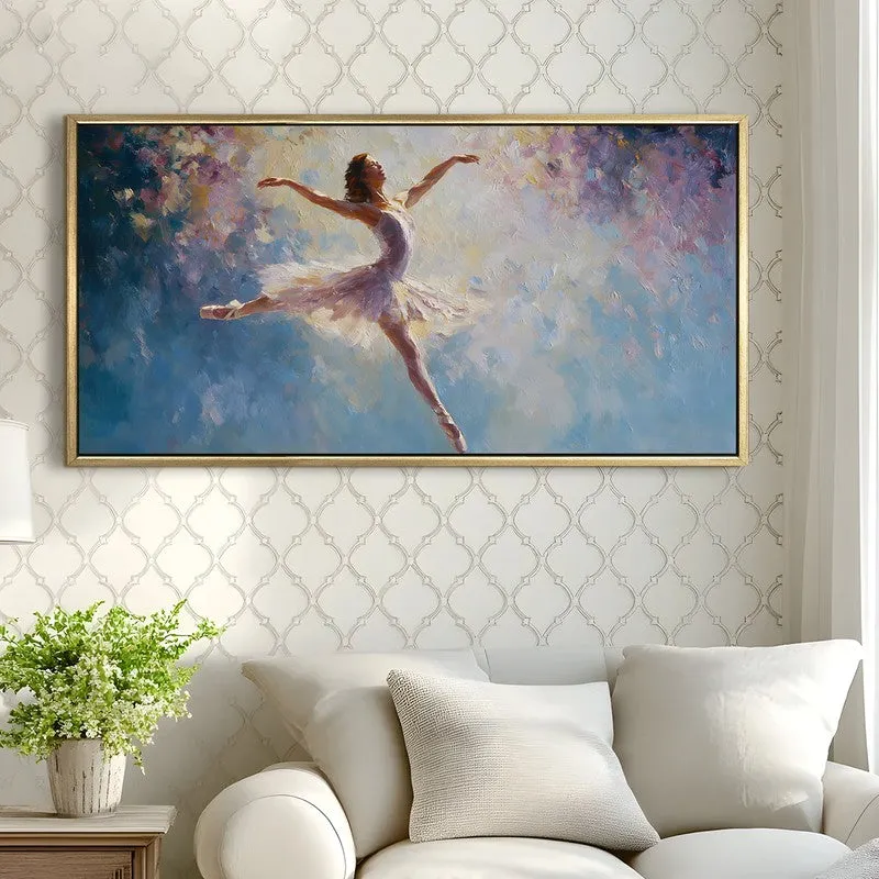 Whisper of Grace Canvas Wall Painting With Frame media 4