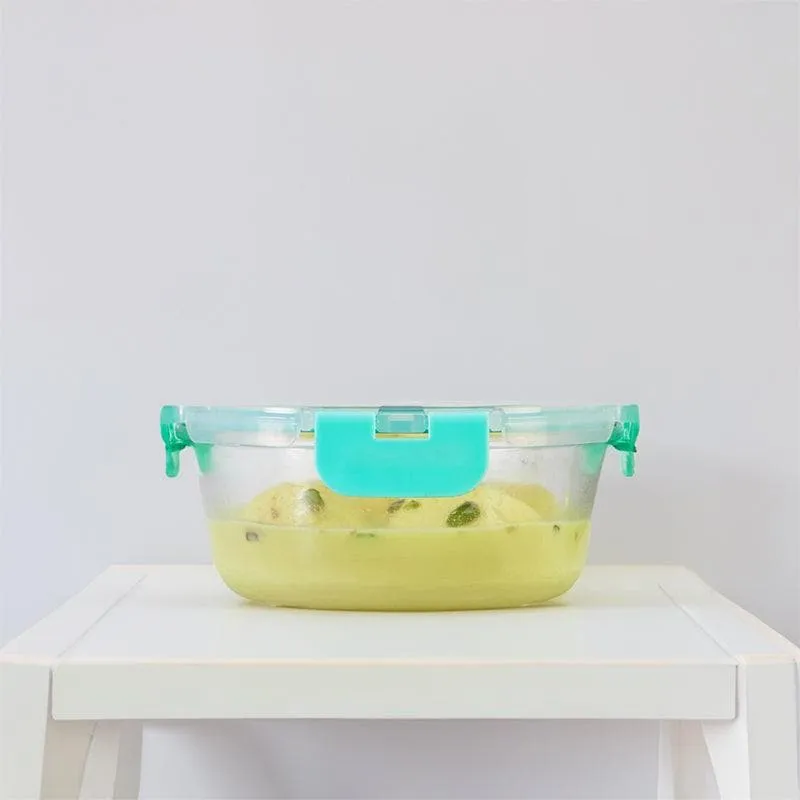 Crusade Round Glass Container - 635 ML media 3