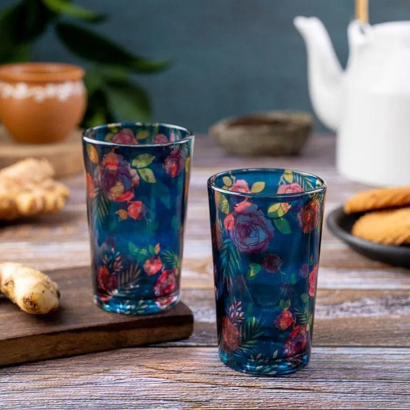 Floral Feast Chai Glass - Set Of Two media 3