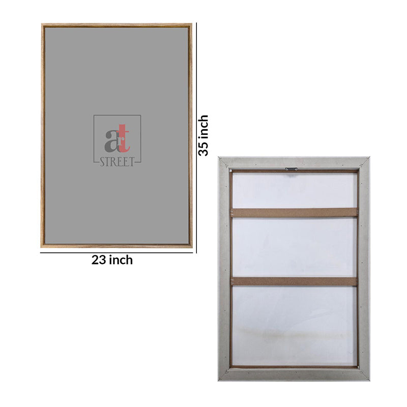 Fractal Dream Canvas Abstract Wall Art With Frame media 6
