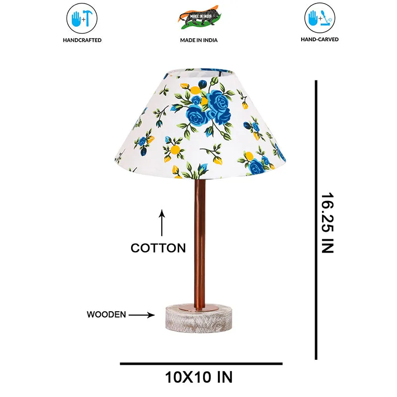 Zenvia Cone Rodin Wooden Table Lamp - Multicolor media 7