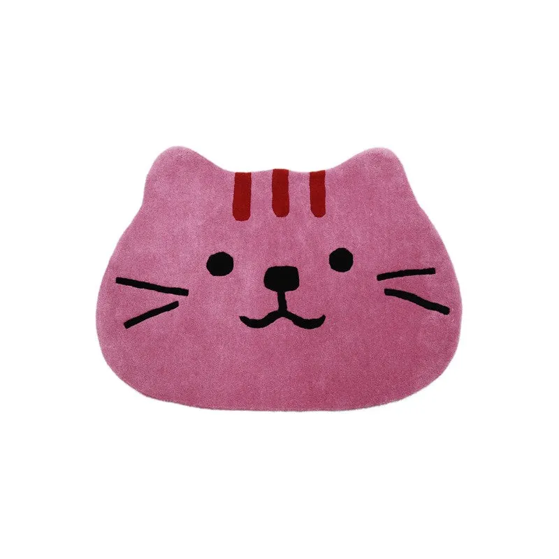 Meow Wool Carpet - Pink media 3