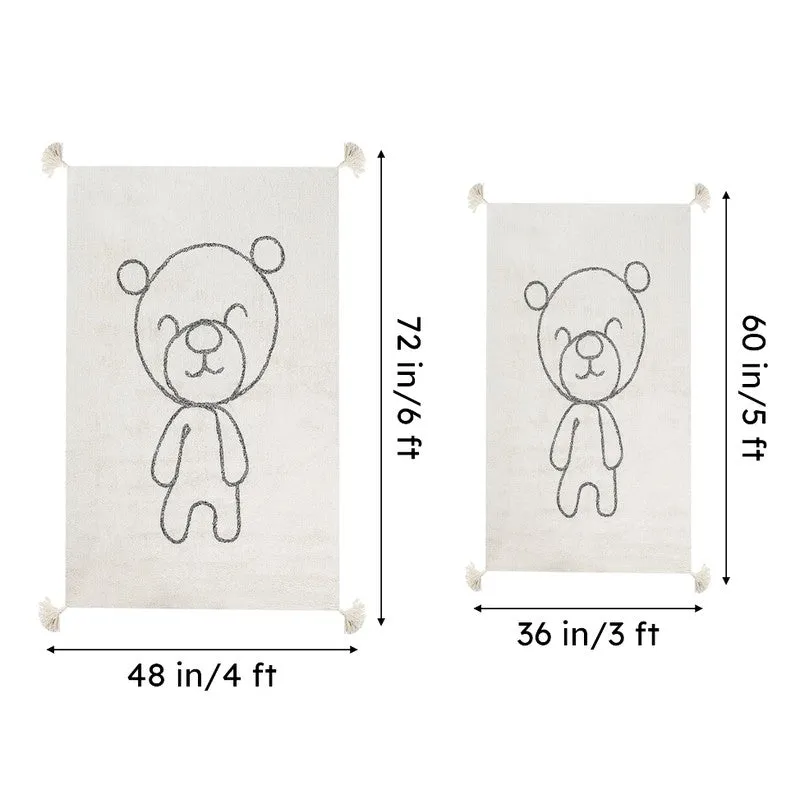Teddy Step Tufted Cotton Area Rug media 6