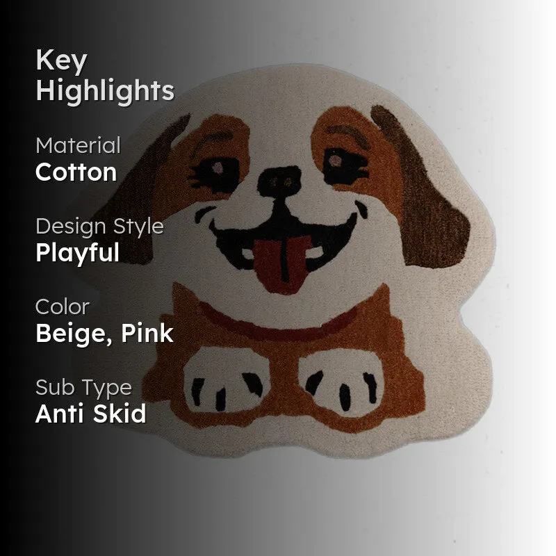 Cute Pup Cotton Carpet media 2