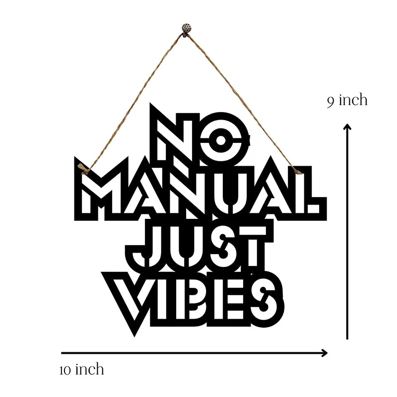 No Manual Mild Steel Wall Accent media 5
