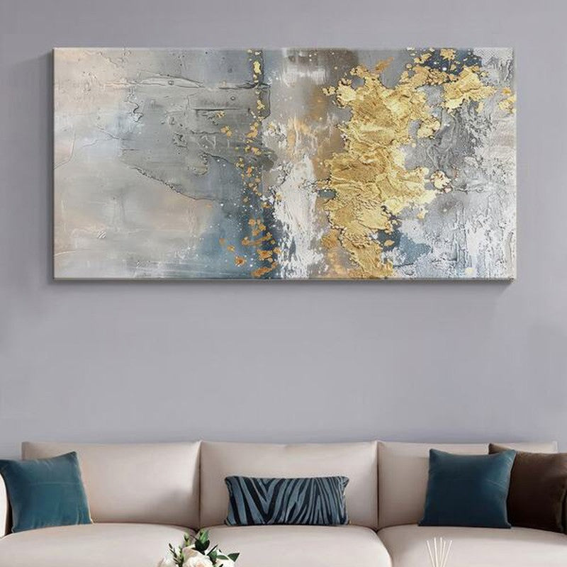 Modern Abstract Motion Poly Canvas Wall Painting