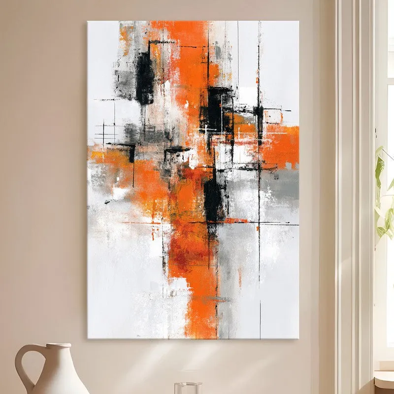 Structured Color Flow Canvas Wall Art media 4