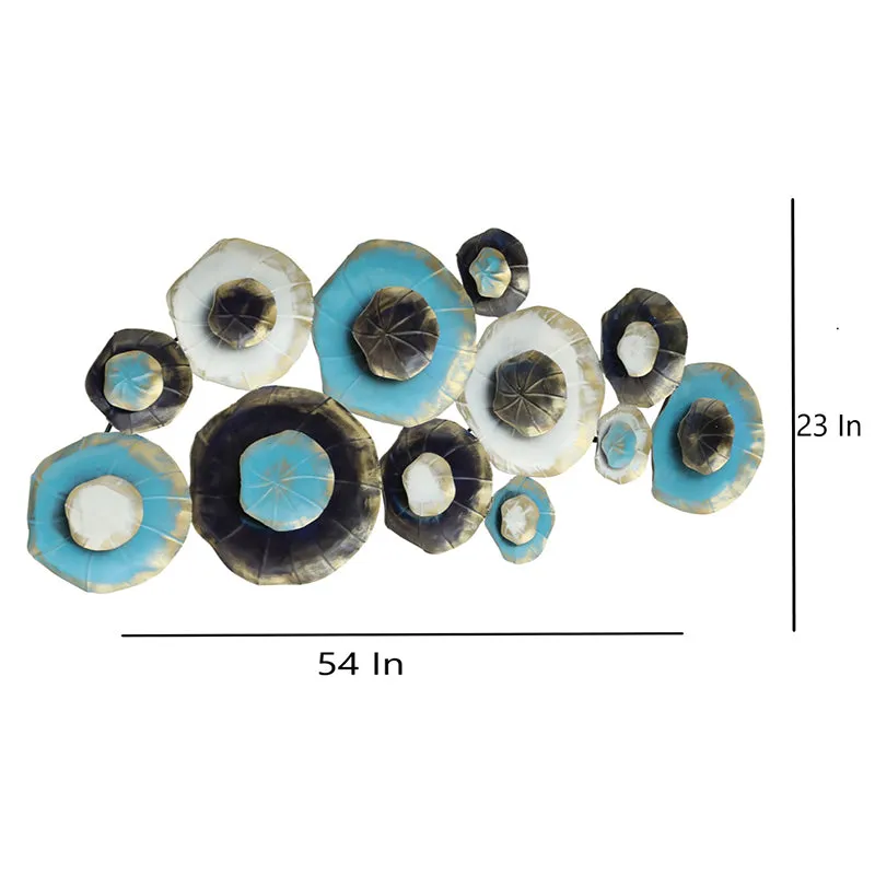 Cobalt Loop Metal Wall Accent media 5