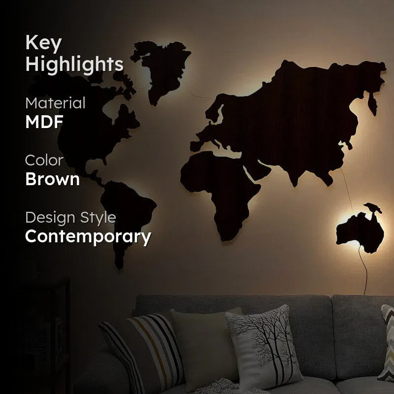 Wander Love LED Strip Light MDF Wall Lamp media 2