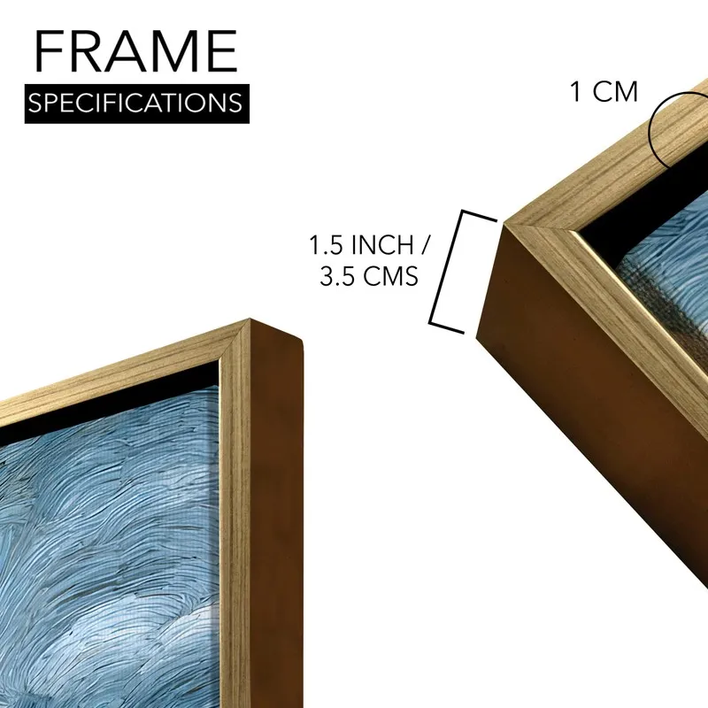 Harvest Sky Canvas Wall Painting With Frame media 8